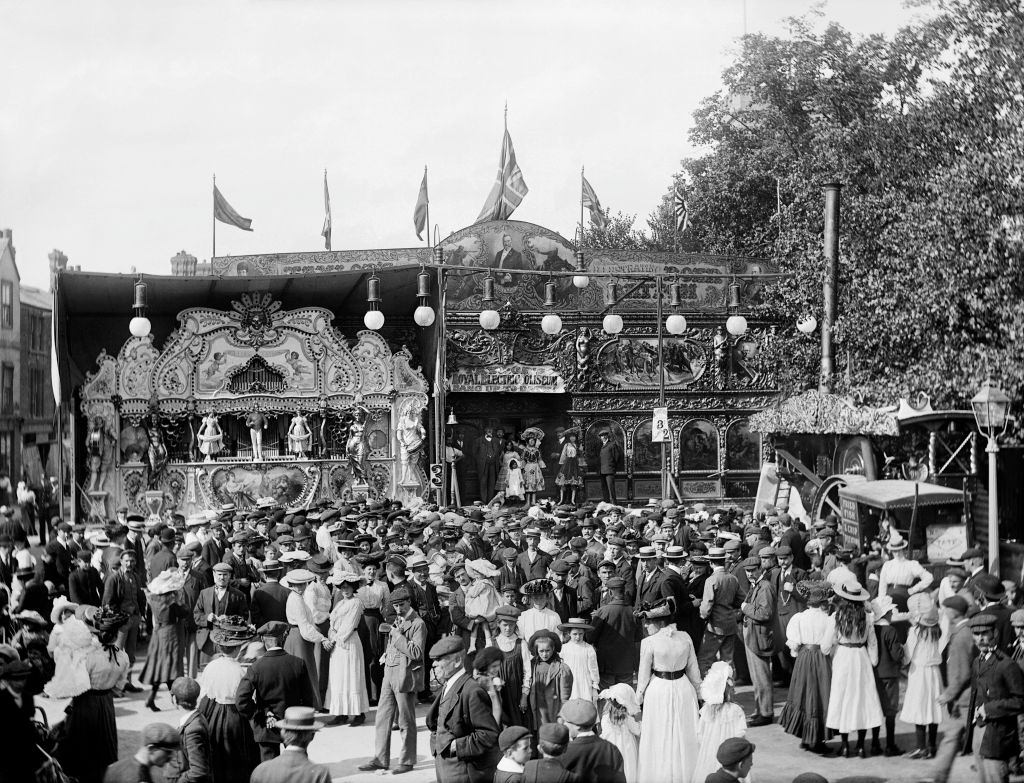 #69 St Giles’ Fair, Oxford, Oxfordshire, September 1905.