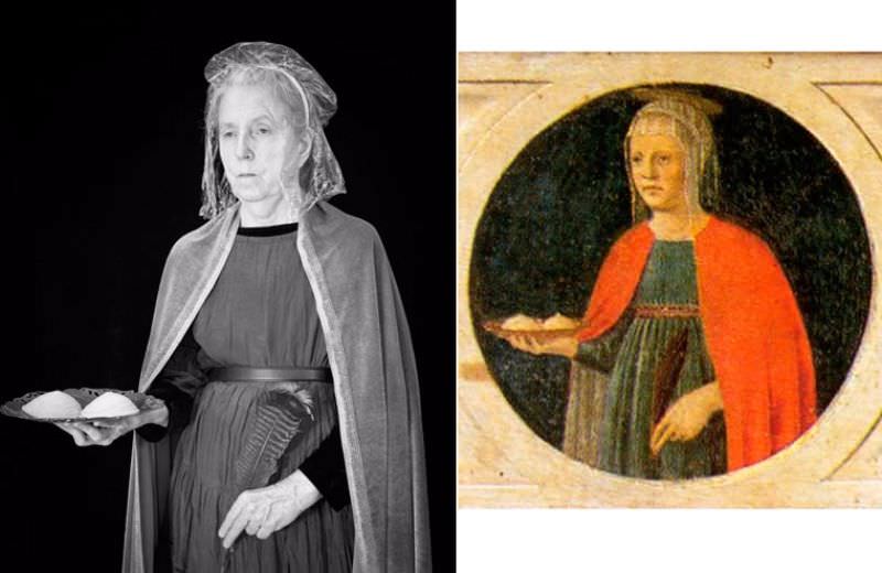 St Agatha – Piero della Francesca
