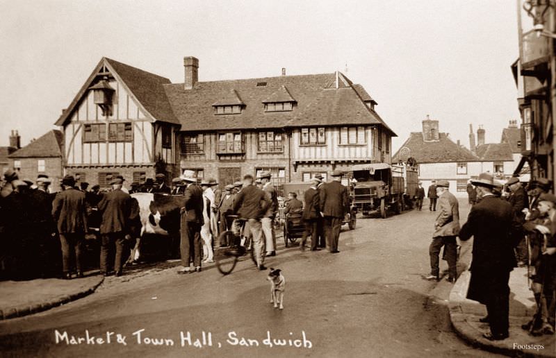 #23 The market and town hall, Sandwich