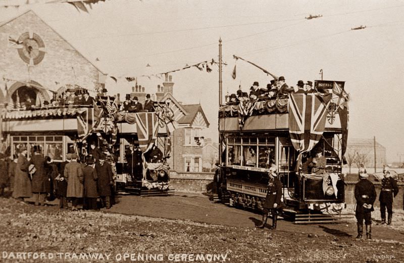 #30 Dartford tramway opening ceremony