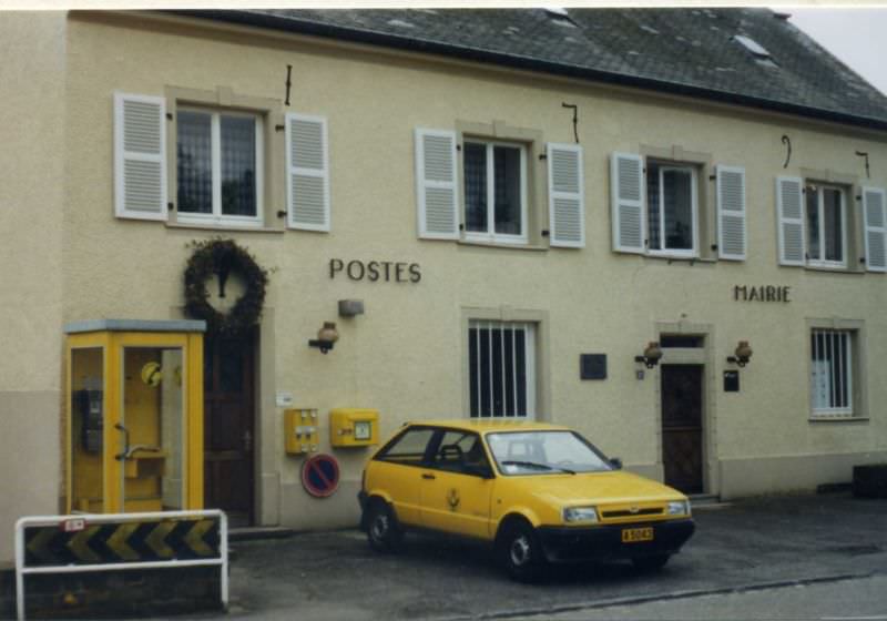 #25 Arsdorf Post Office and town hall, Luxembourg. May 1995