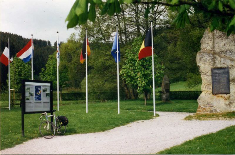 #34 EU triple point – Belgium Luxembourg Germany. May 1955