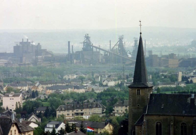 #7 Belval steel works, Luxembourg. May 1995