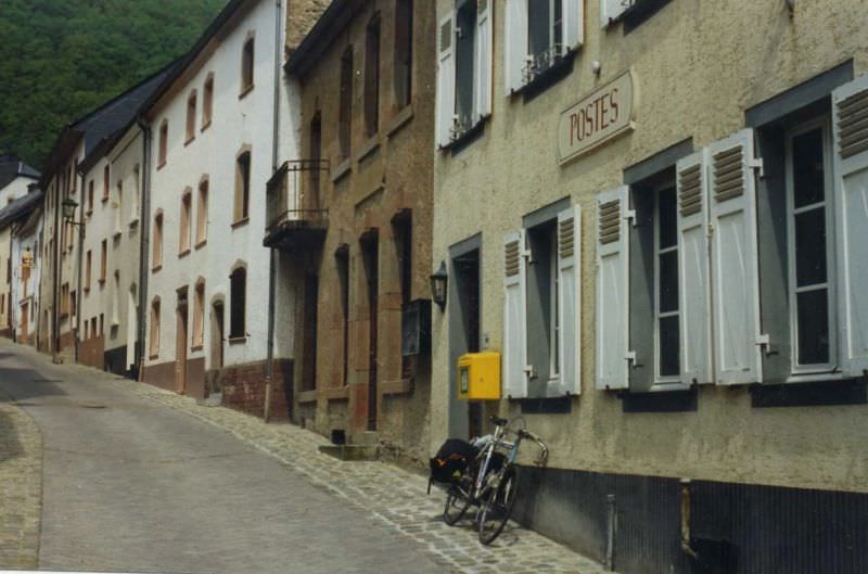 #5 Post Office – Bureau de Poste, Esch-sur-Sûre, Luxembourg. May 1995