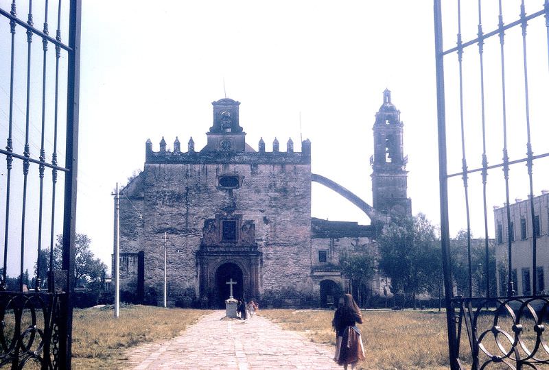 #7 Cathedral at Xochimilco, Mexico City. December 1958