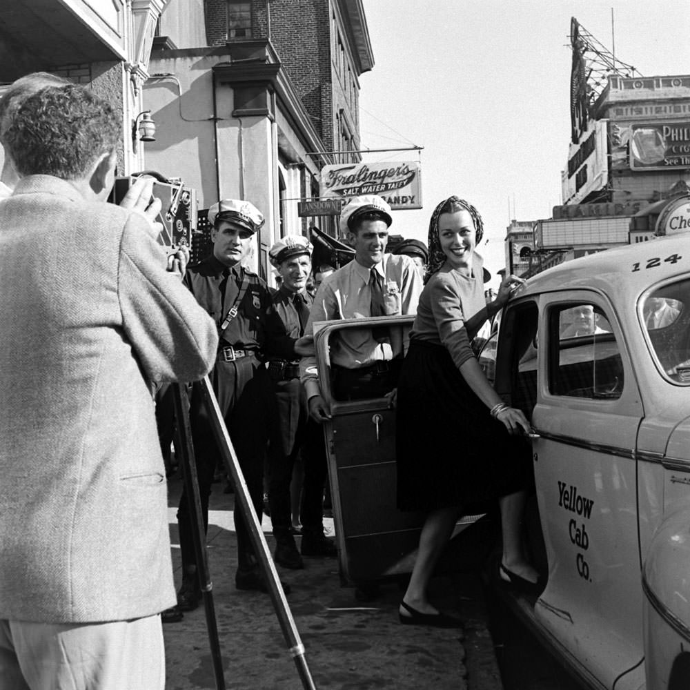 #3 Bess Myerson, Miss America, 1945.