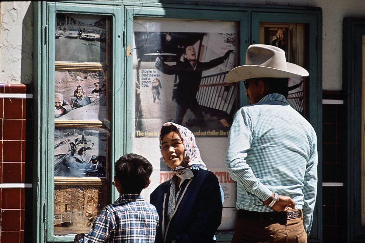 #13 Navajo people in the town of Window Rock, Arizona.