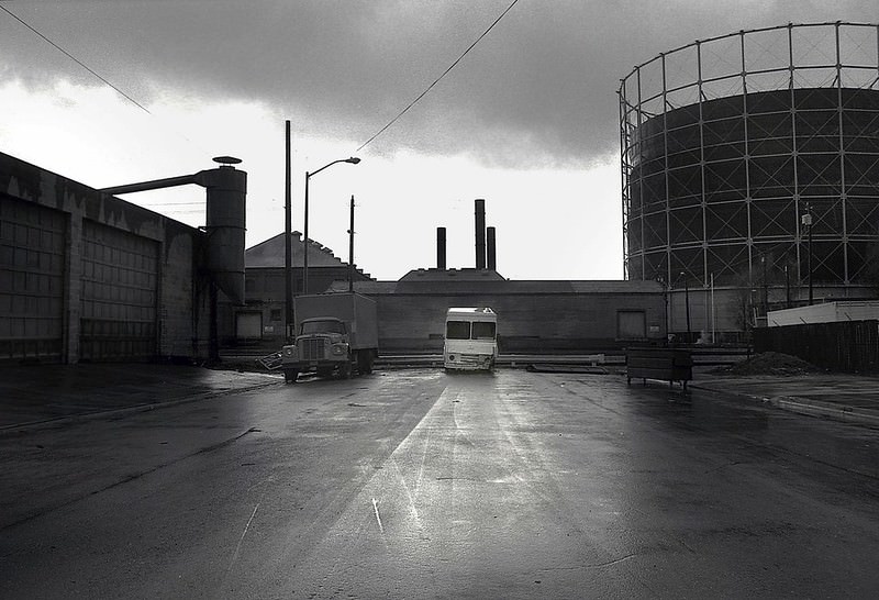 #42 Ironworks district, Oakland, 1976.