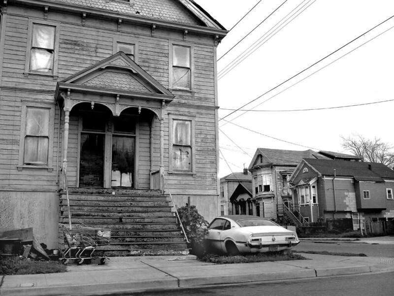 #15 10th and Wood Streets, West Oakland, 1987.