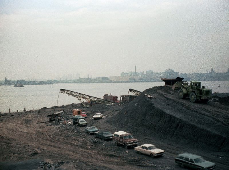 #31 Where the beautiful Battery Park City esplanade along the Hudson is now, June 1975