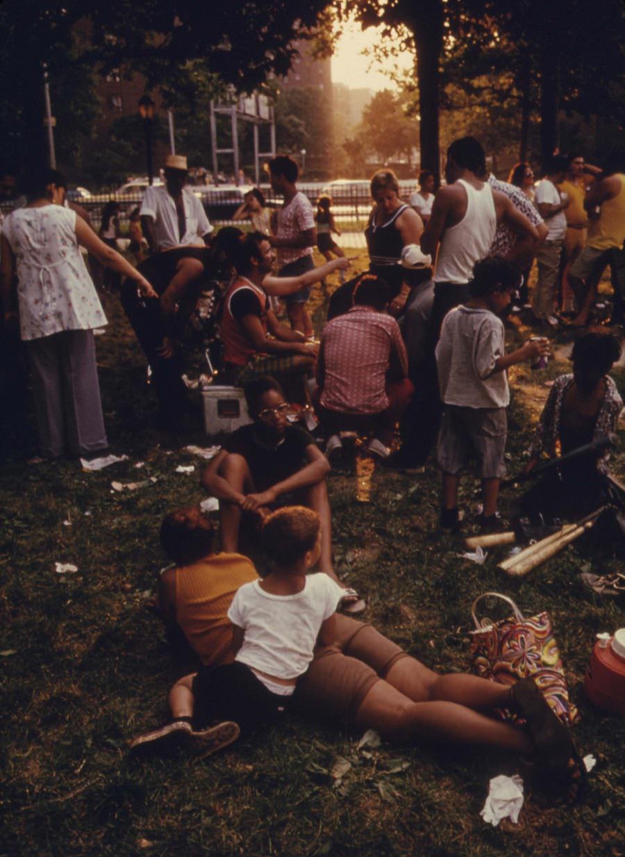 #36 East River Park in Manhattan, July 1974.