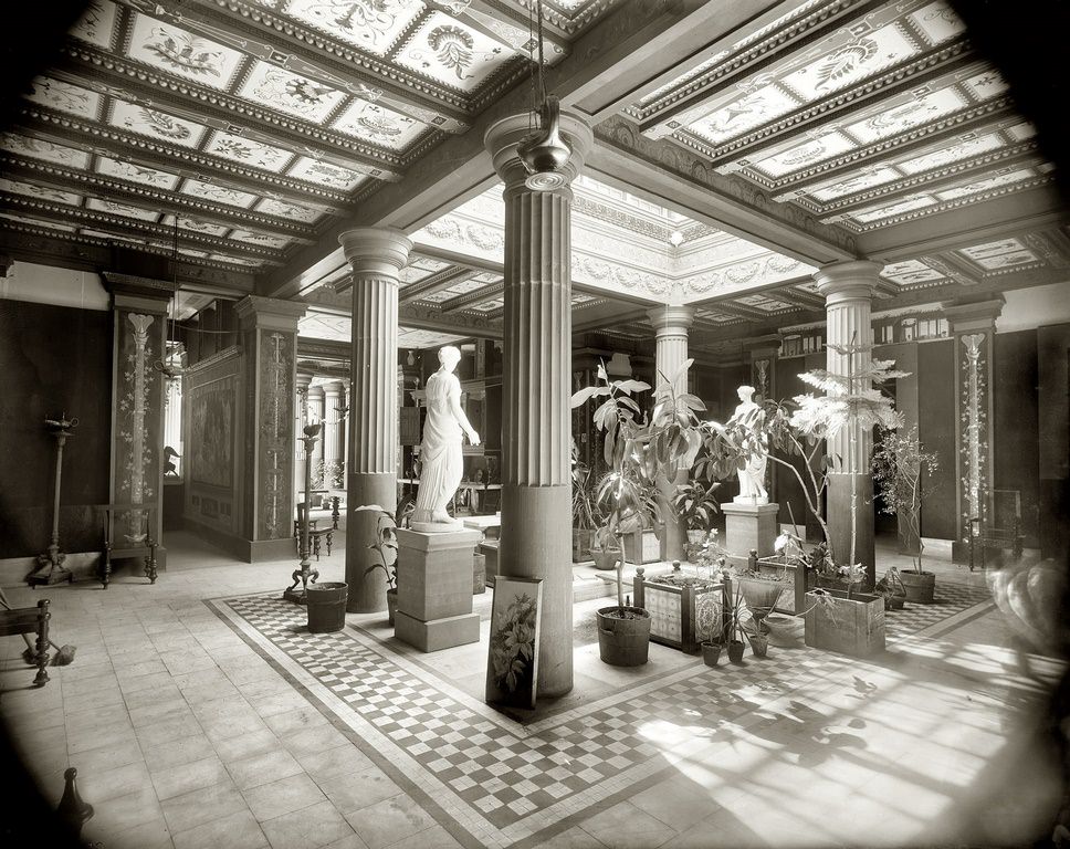 #8 Hathorn Spring. BlackBerrys off, please. Saratoga, New York, circa 1905