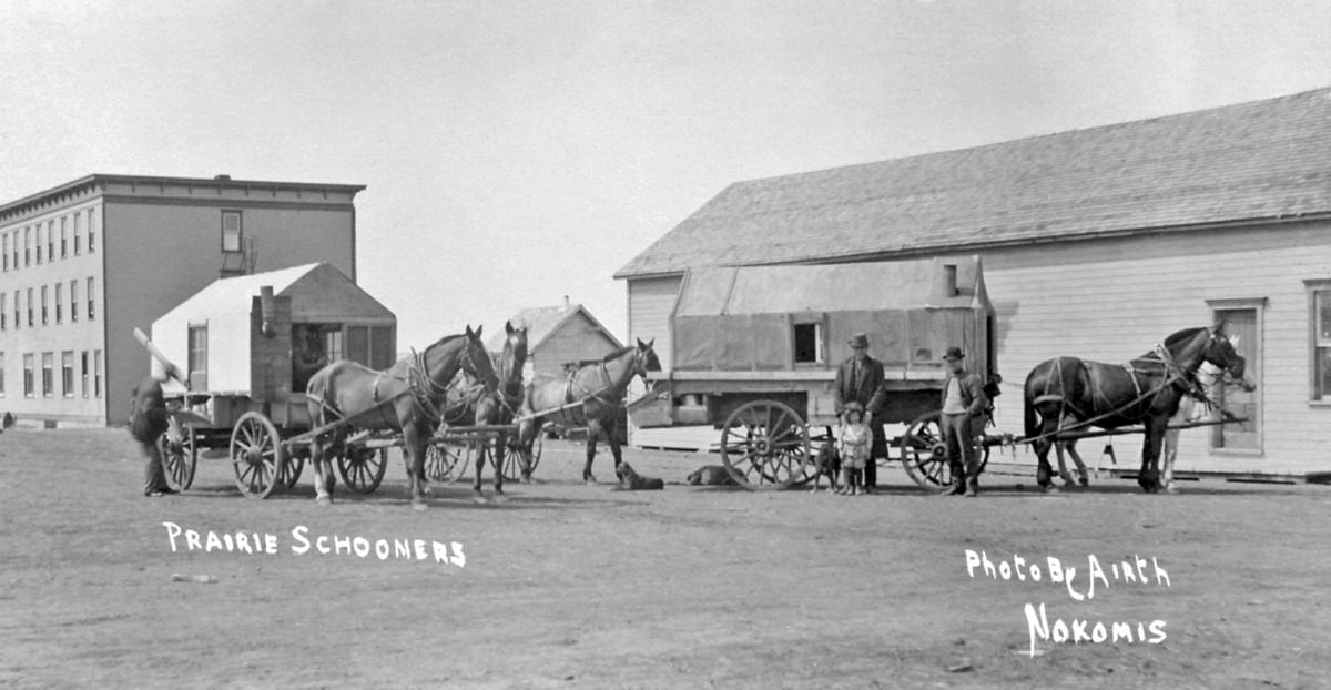 #25 Prairie schooners, Nokomis, Saskatchewan
