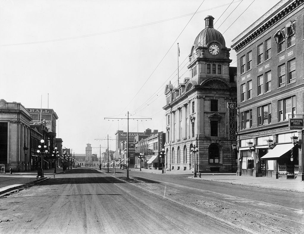#13 Main St. South, Moose Jaw, Saskatchewan, February 1925.