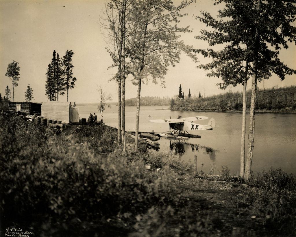 #38 Air Base in Northern Saskatchewan, 1920s.