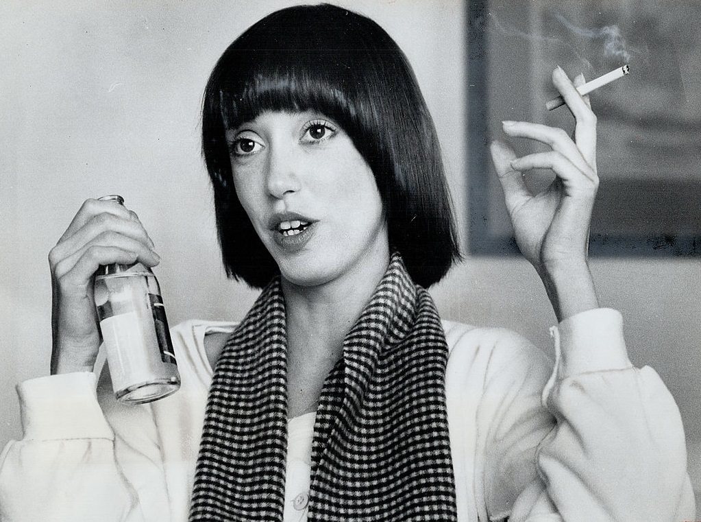 #10 A casual Shelley Duvall, 1977.