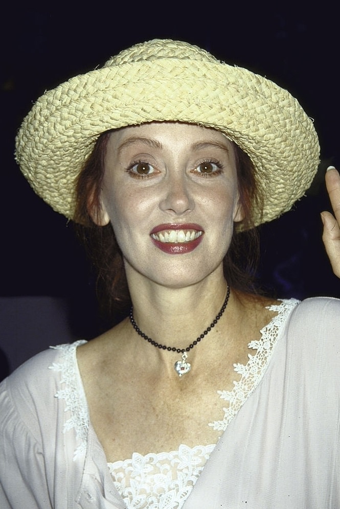 #27 Shelley Duvall wearing straw hat, 1988.