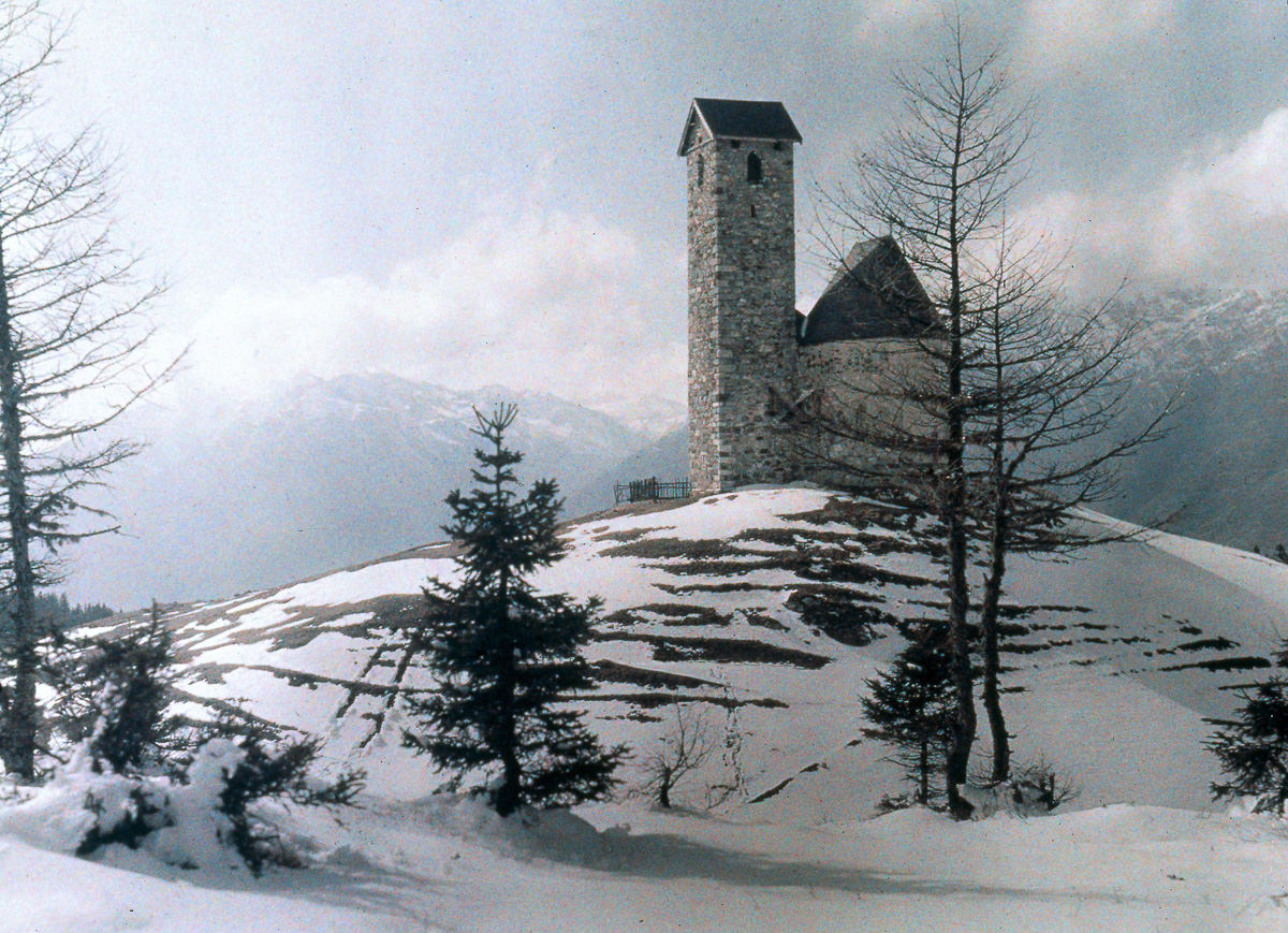 #12 Snowy mountains. 1915