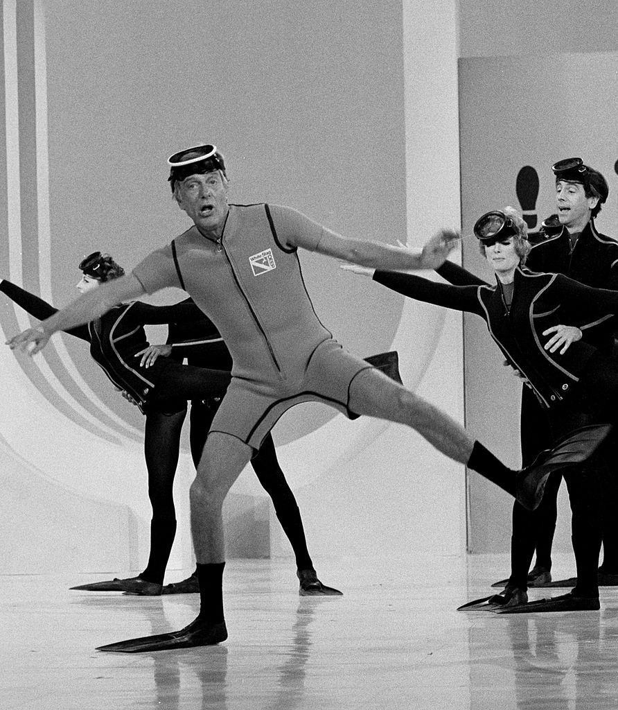 #35 Dick Van Dyke on “The Carol Bunett Show”, 1976.