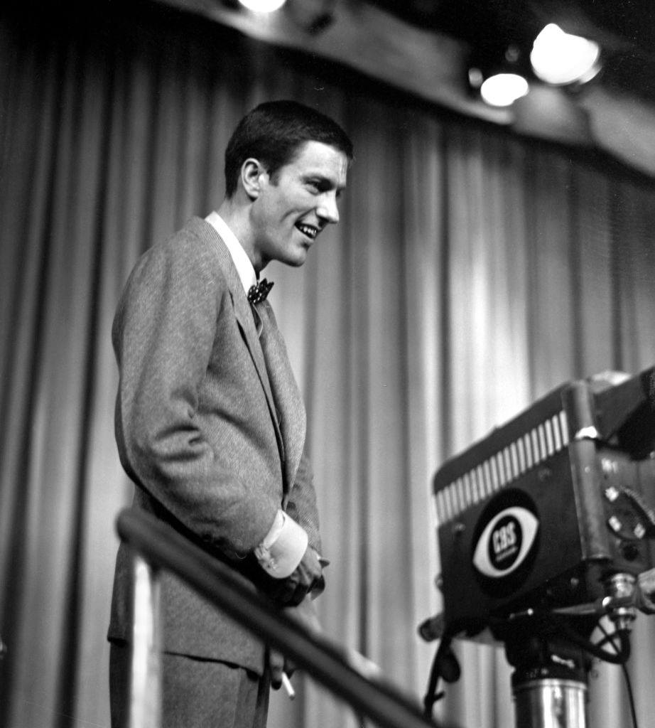 #7 Dick Van Dyke at CBS studio, 1957.
