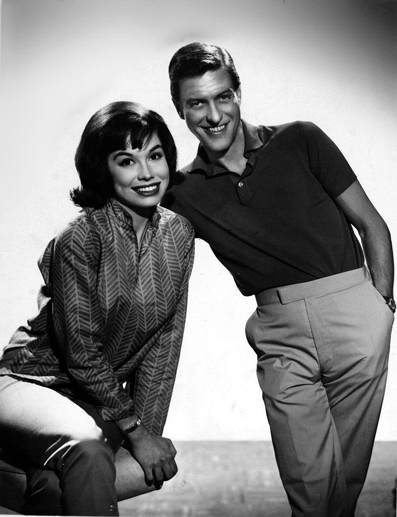 #9 Dick Van Dyke with Mary Tyler Moore.