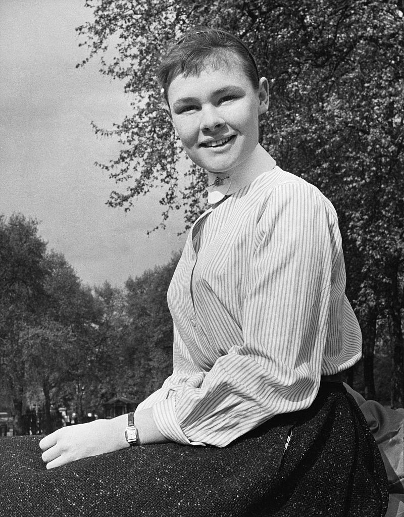 #7 20-years-old Judi Dench, 1957.