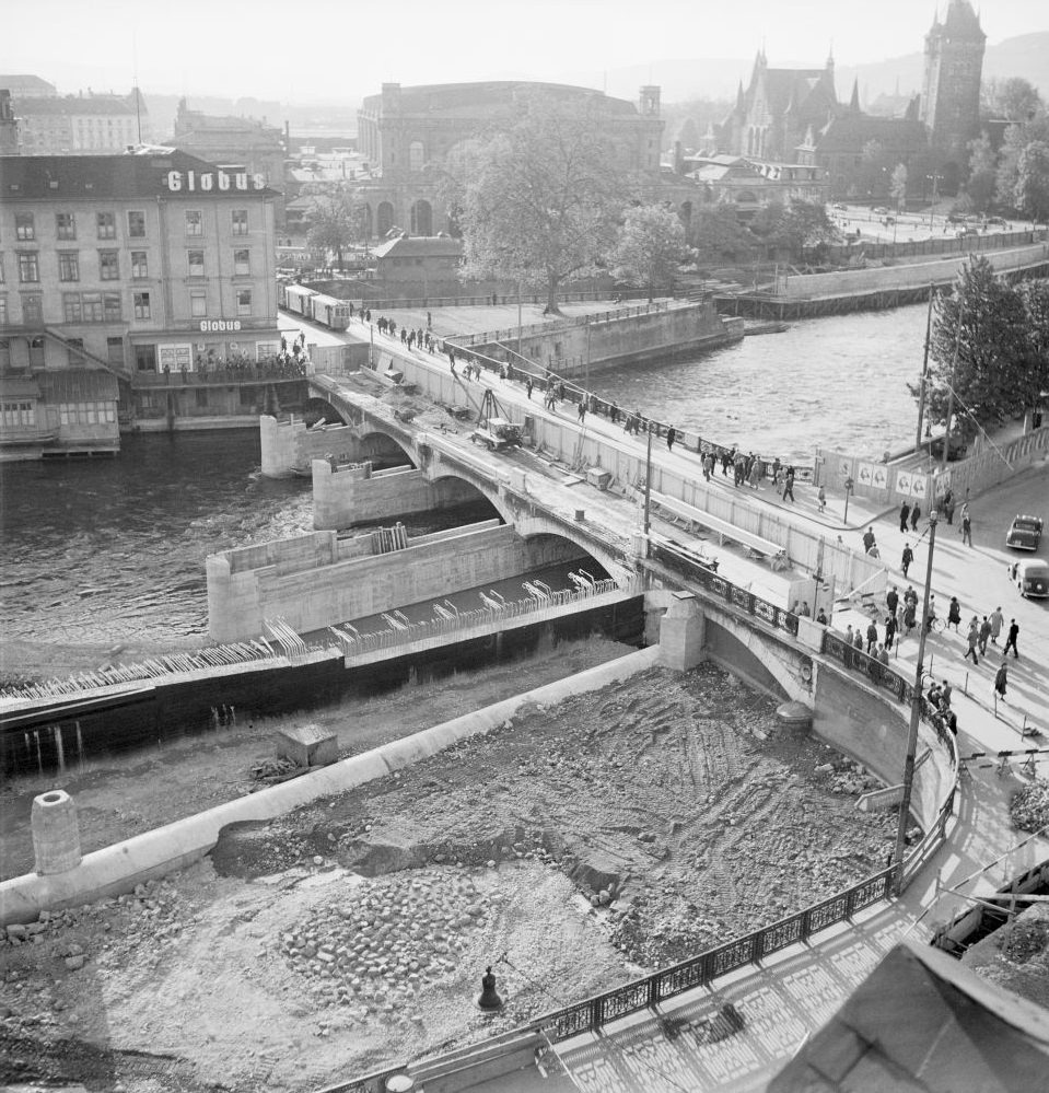 #12 Renovation at Central, Zurich, 1951.