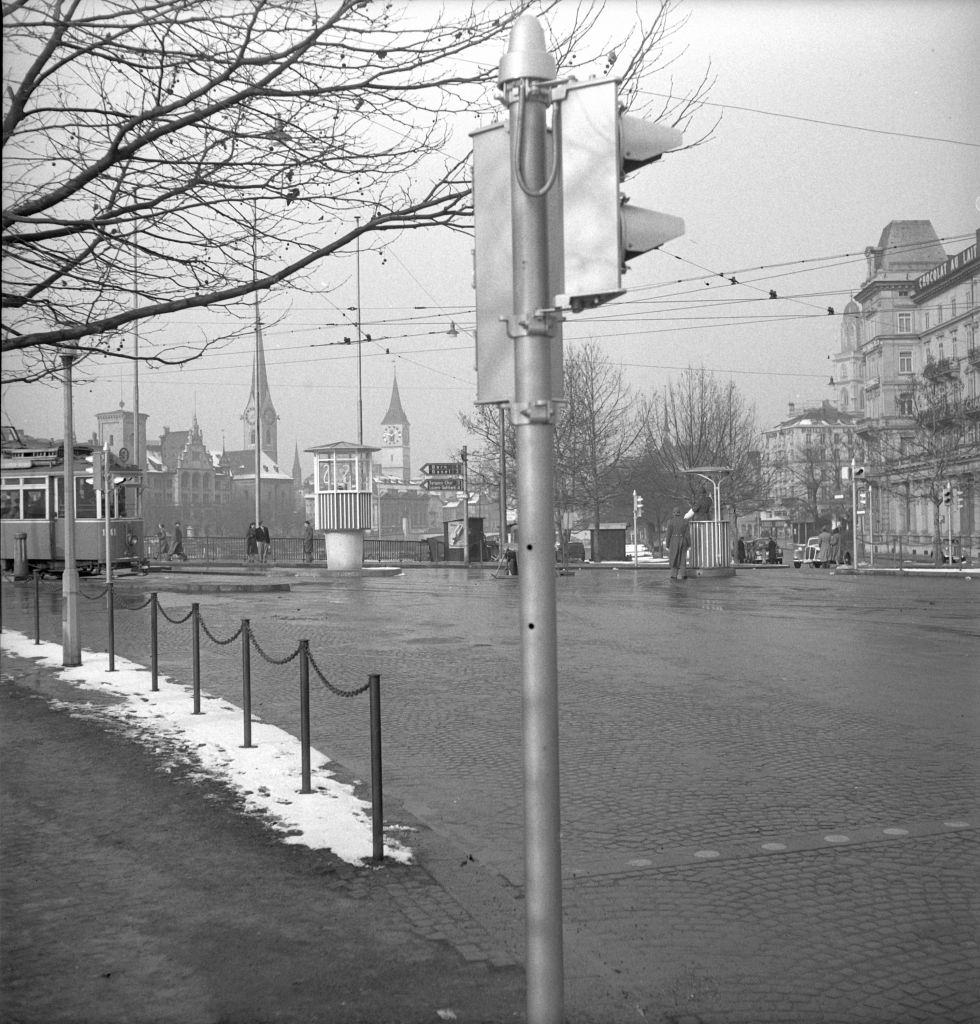 #49 Bellevue Zurich, 1950