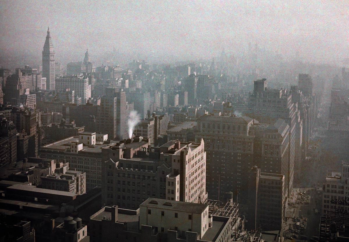 #22 Aerial photography of Manhattan.