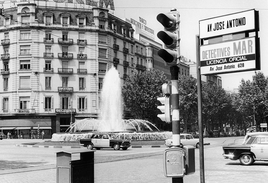 #20 A street of Barcelona in 1968