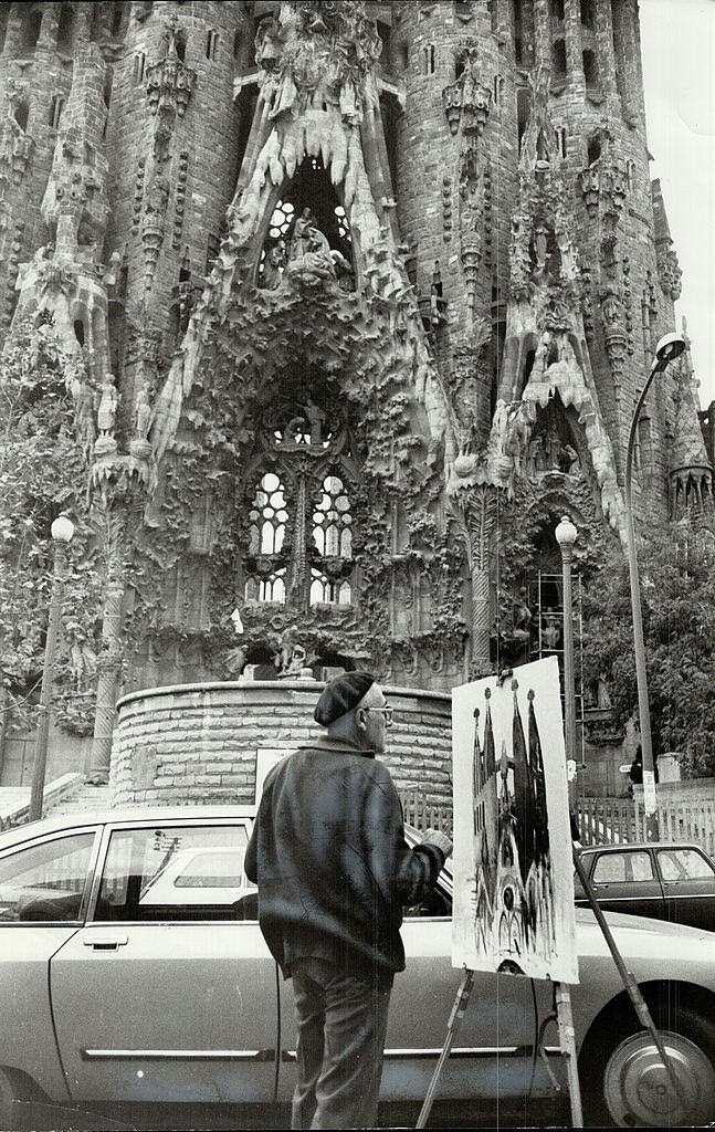 #1 Holy Family Church in Barcelona, 1977.