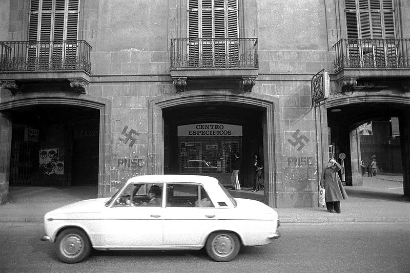 #29 Fascist symbols. Barcelona, 1979.