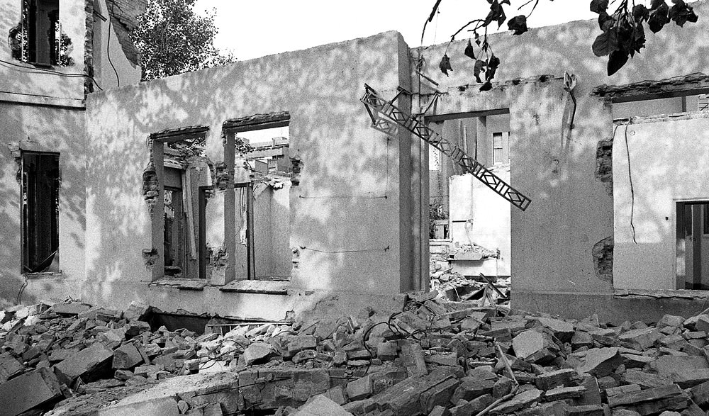 #34 Demolition of house in Barcelona, 1979.