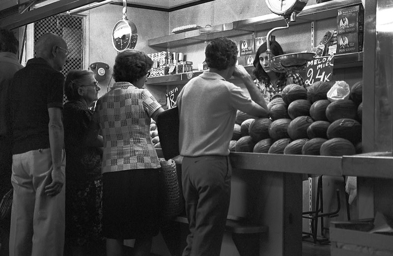 #54 Boqueria Market, Barcelona. 1976