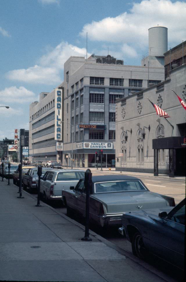 #30 Hanley Dawson Cadillac and Lawry’s restaurant, 1976