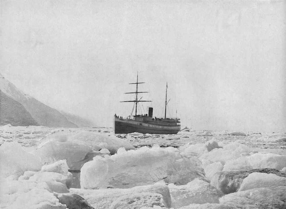 #13 Steamer “Queen”, Glacier Bay, Alaska’, circa 1897.