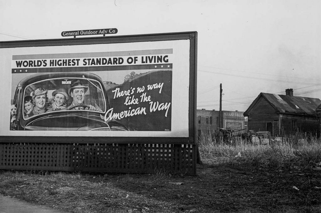 #15 World’s Highest Standard of Living. Birmingham, Alabama. 1937.