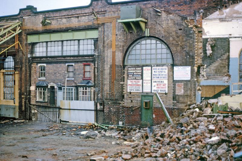 #14 The demolition of Rosebery Street bus garage, Birmingham
