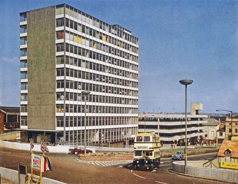 #16 A Birmingham Daimler at Bull Ring