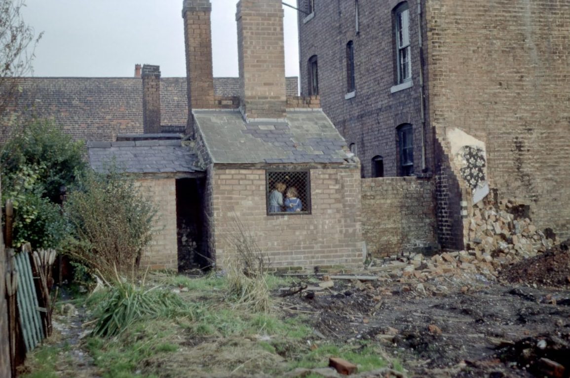 #35 Newtown/Aston ‘adventure playground’ behind Gower Street and Guildford Street – November 1968