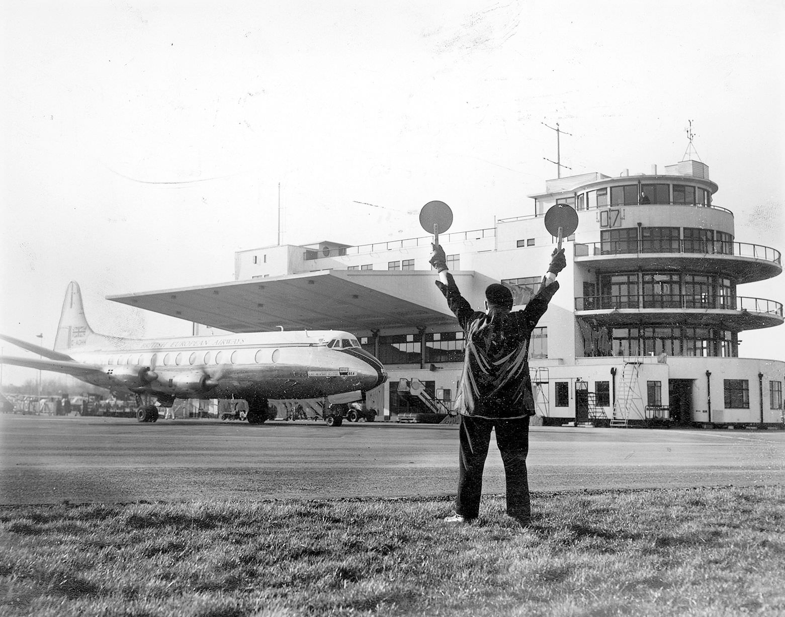 #4 Birmingham Airport in 1960.