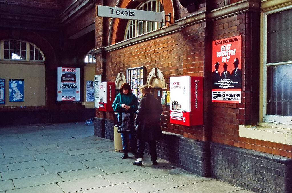 #23 Birmingham Moor Street Station, March 1987