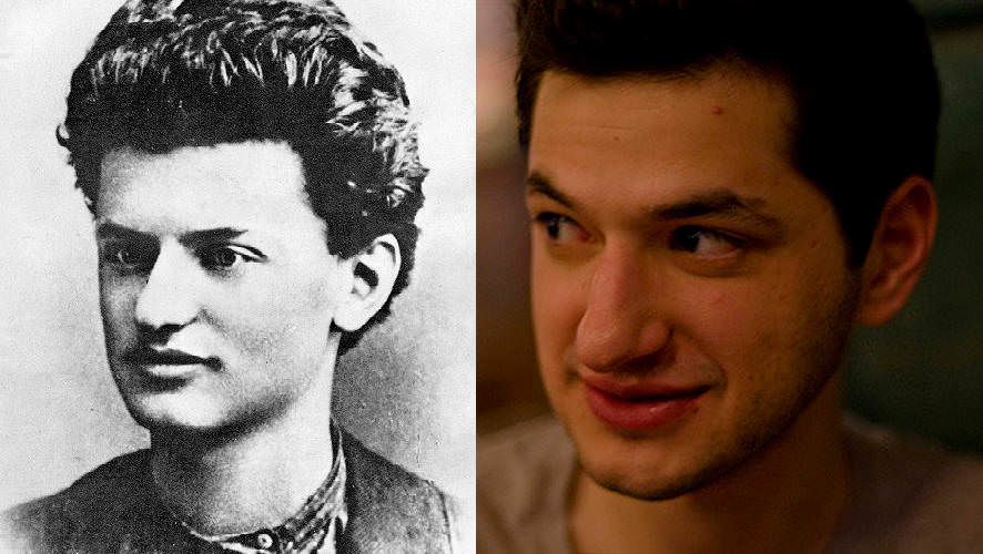 #27 Soviet politician Leon Trotsky and actor Ben Schwartz.