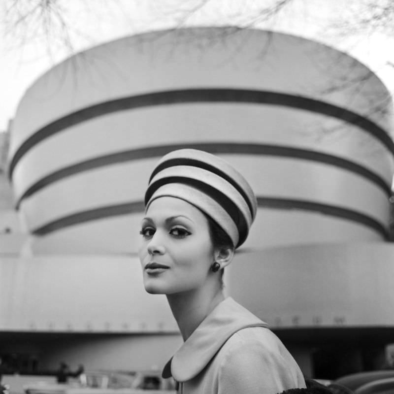 #17 “Guggenheim Hat”, Isabella Albonico, LOOK magazine, 1960