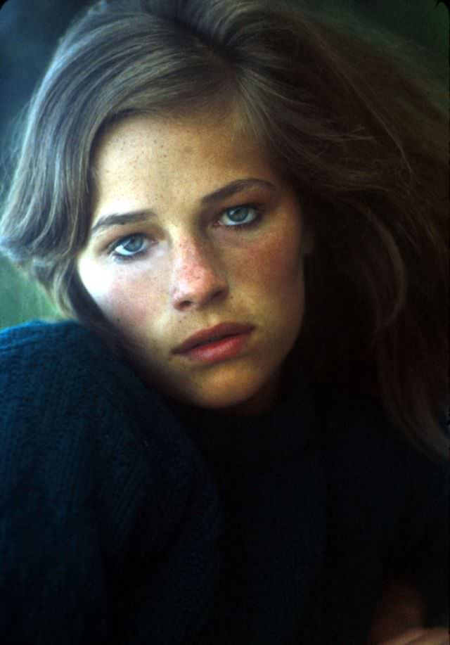#22 Charlotte Rampling, Brittany, France, May 1965