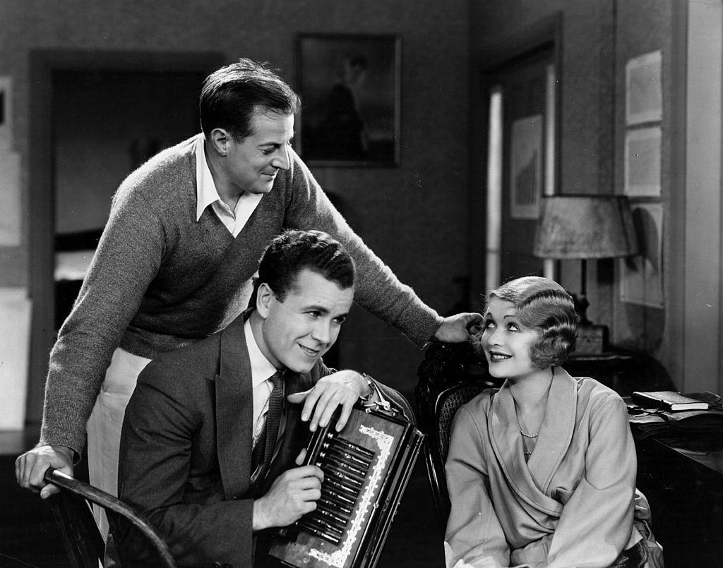 #26 Constance Bennett with Regis Toomey and Edward H Griffith, 1930.