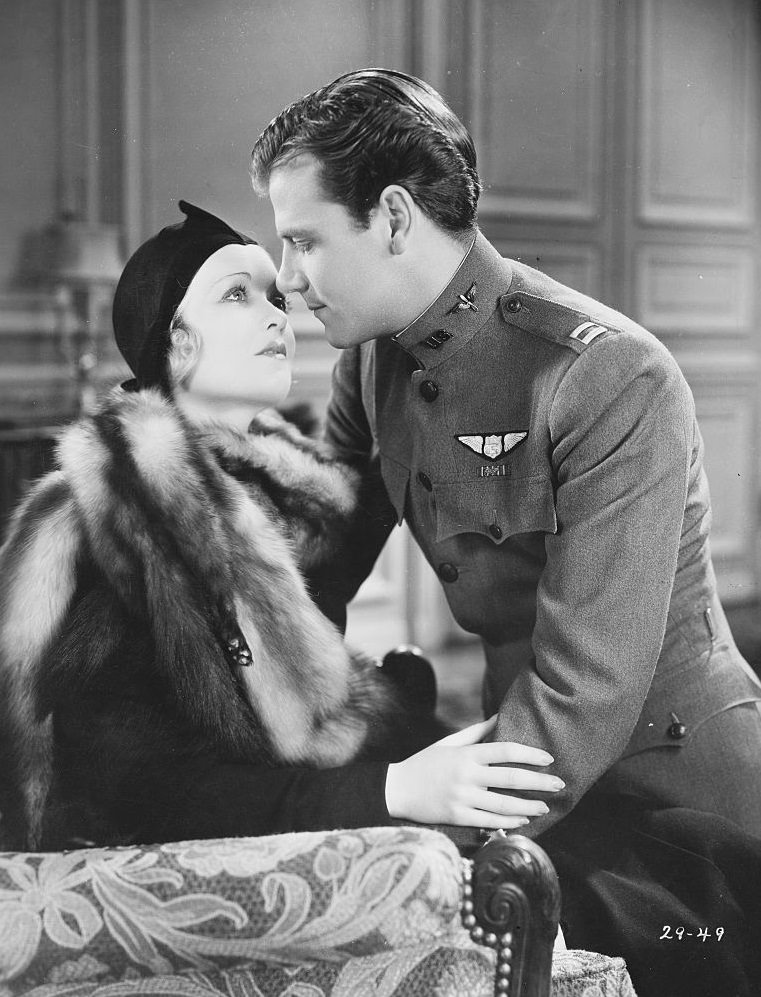 #29 Constance Bennett with JOel McCrea in the movie ‘Born to Love’, 1930.
