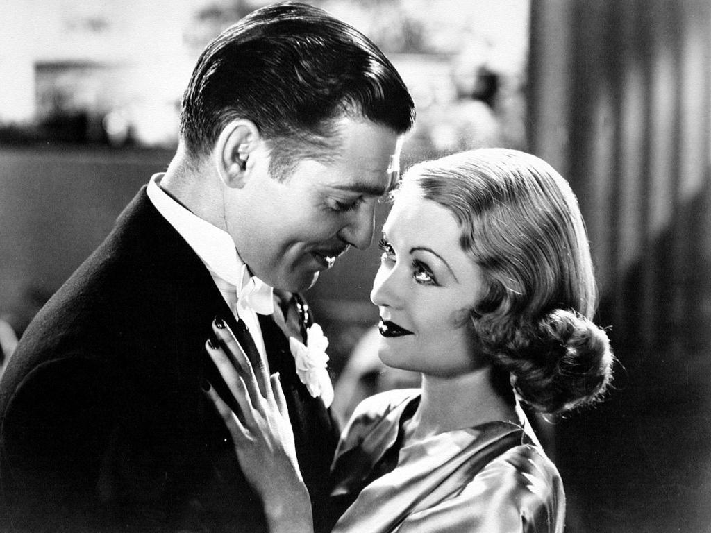 #6 Constance Bennet with Clark Gable in After Office Hours, 1935.