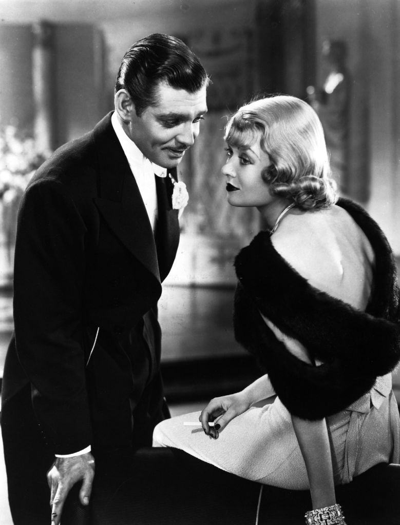 #47 Constance Bennet with Clark Gable, 1935.