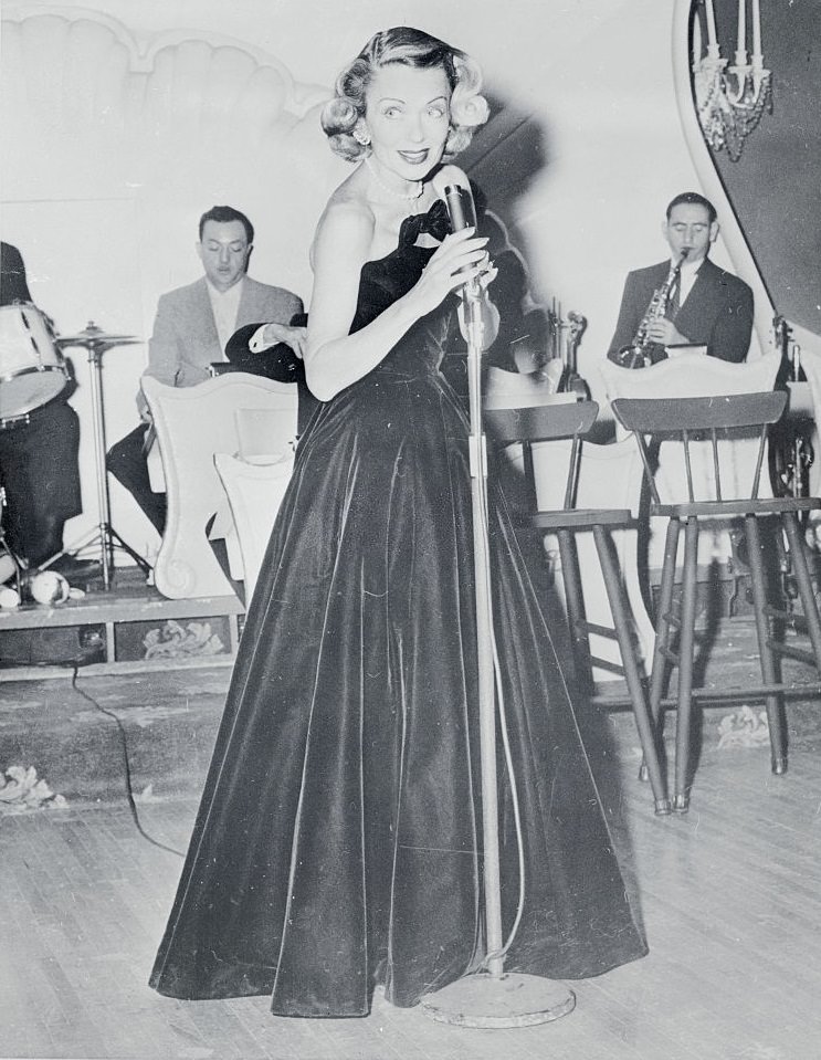 #21 Constance Bennett performing at the the Hotel Pierre Cotillion.